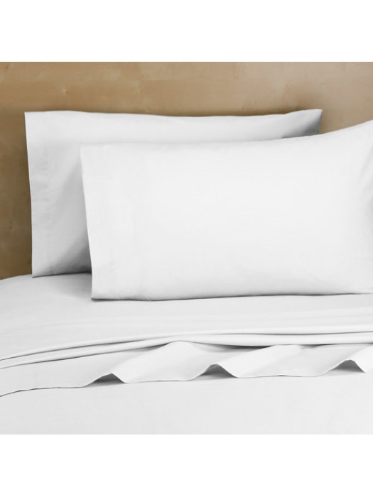 Set of Pillow Cases - 2pcs size 50X70cm White Cotton