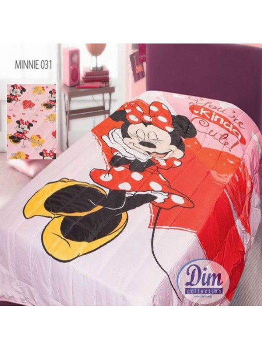 Bedspread / Bedcover 160X240cm Minnie Mouse
