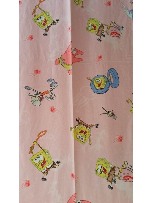 Sponge Bob - Fabric by the meter - 140cm width cotton