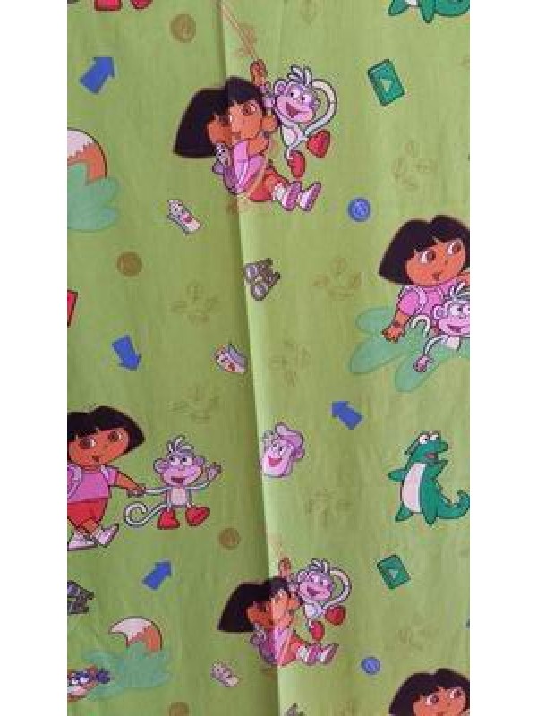 Dora explorer - Fabric by the meter - 140cm width cotton