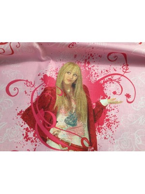 Hannah Montana - Fabric by the meter - 140cm width cotton