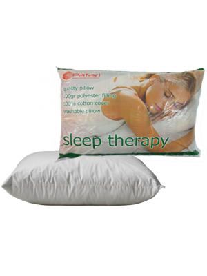 Sleep Therapy - Pillow with 700gsm Pol Filling and Cotton cover