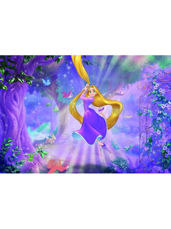 Wallpaper - Rapunzel - Size 368X254cm