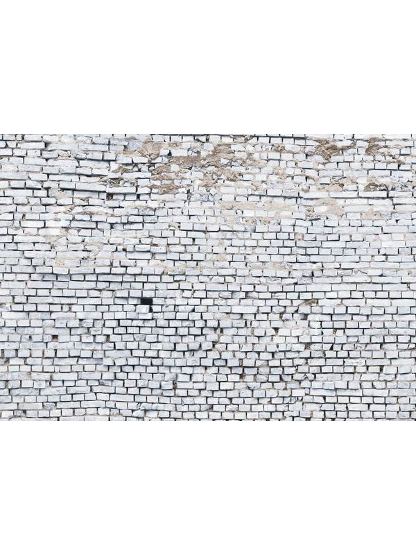  White Brick Wall- Size: 368 X 254 cm